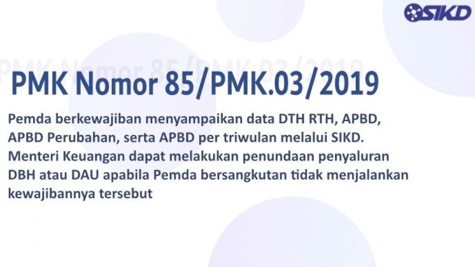 pengumuman pmk 85