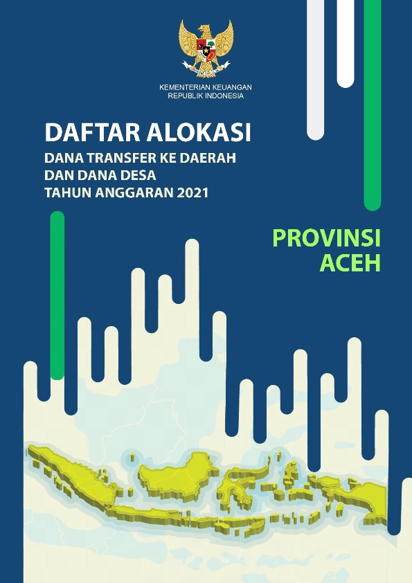 Daftar Alokasi TKDD 2021 Prov. Aceh