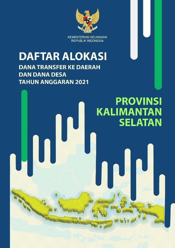 Daftar Alokasi TKDD 2021 Prov. Kalimantan Selatan