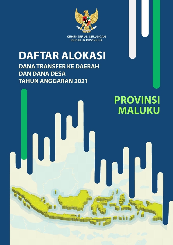 Daftar Alokasi TKDD 2021 Prov. Maluku