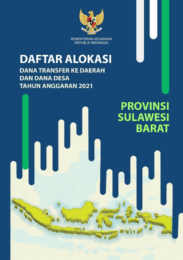 Daftar Alokasi TKDD 2021 Prov. Sulawesi Barat