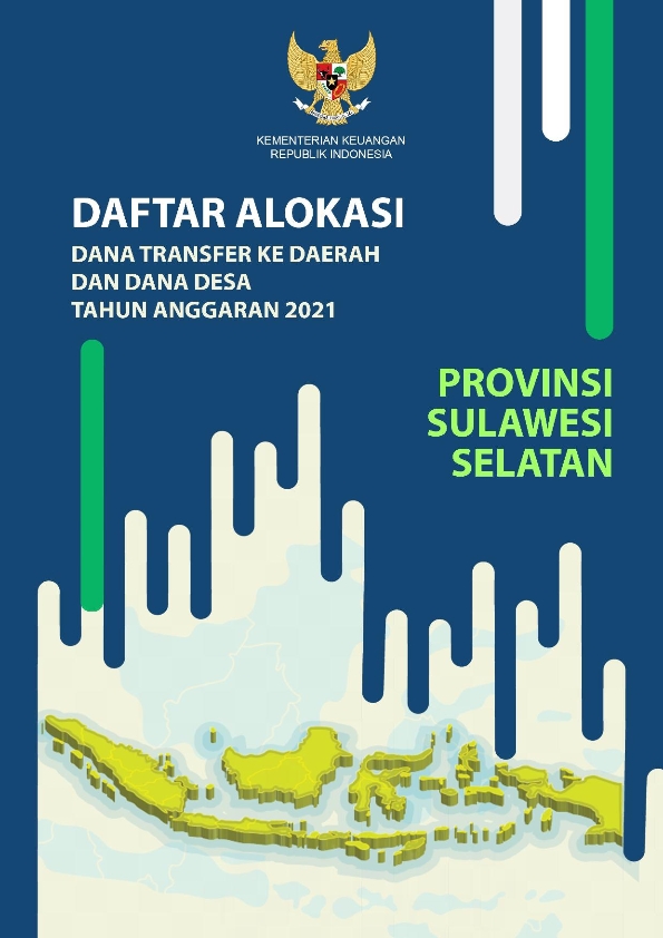 Daftar Alokasi TKDD 2021 Prov. Sulawesi Selatan