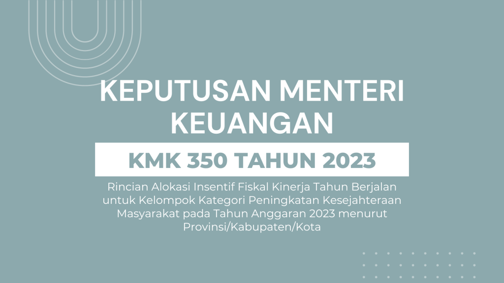 KMK 350 tahun 2023