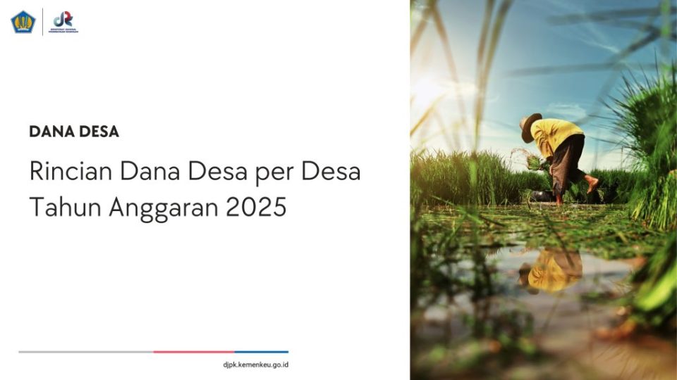 Cover Rincian Dana Desa per Desa 2025