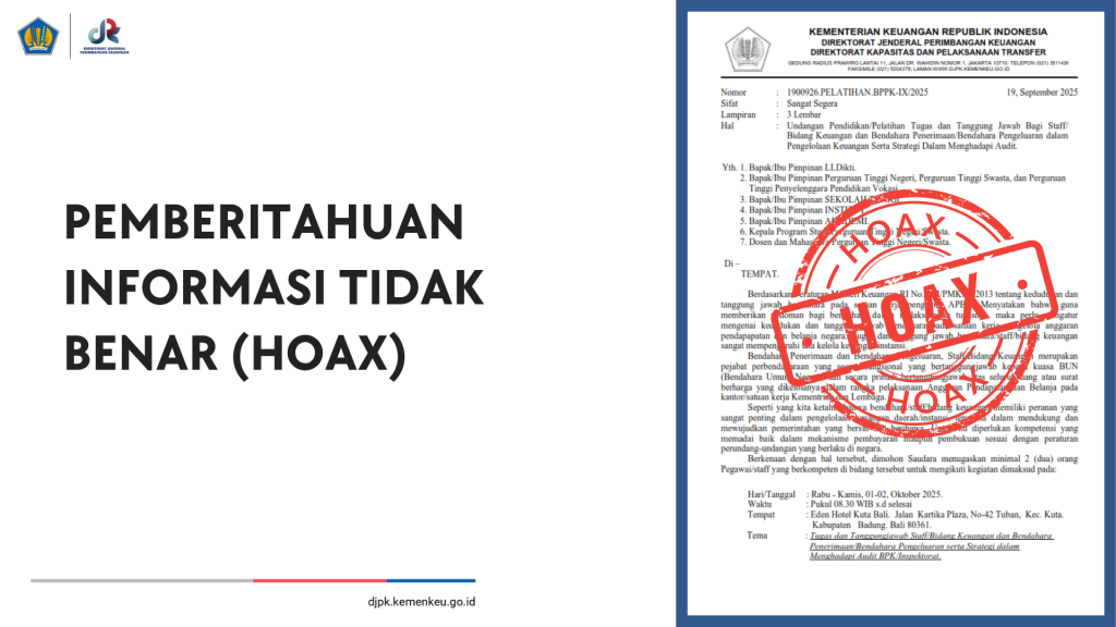Hoax – Undangan BPPK