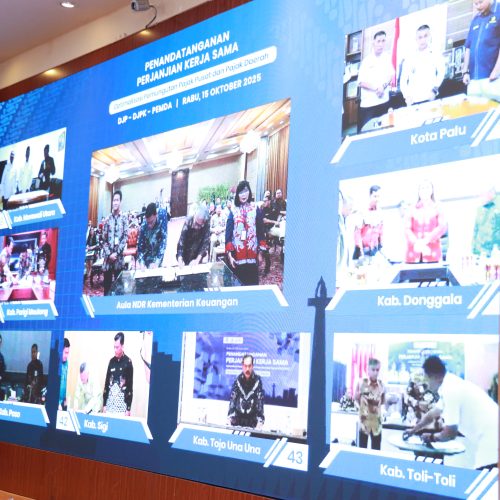 Siaran Pers – Sinergi Pajak Pusat dan Daerah – Bersama, Kita Bangun Negeri